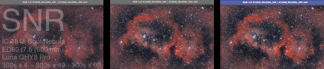 IC 1848 estudio sobre el SNR