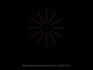 Estrella artificial y máscara de colimación VC200L VISAC